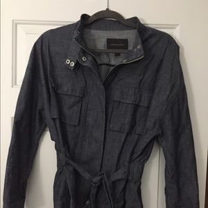 Banana Republic Jacket. blue Denim Like.